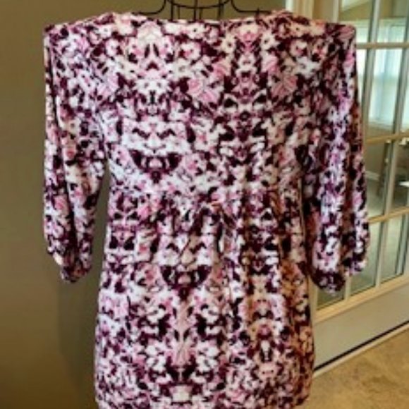 PEA IN THE POD SIZE LARGE FLORAL MATERNITY SHIRT - Picture 10 of 11